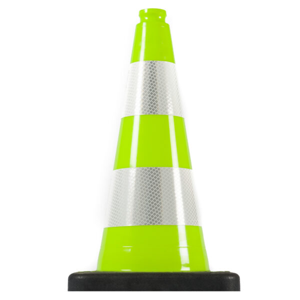 Verkeerskegel fluor groen 50 cm